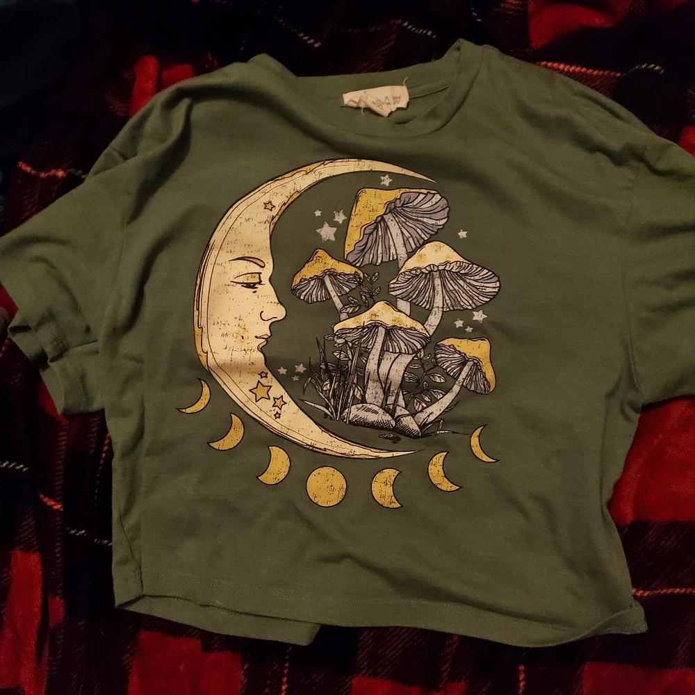 Sage Moon XS croptop